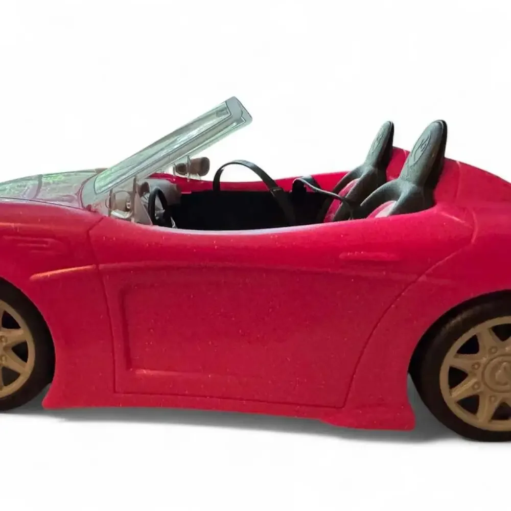 Mattel Barbie Pink Convertible Sports Car